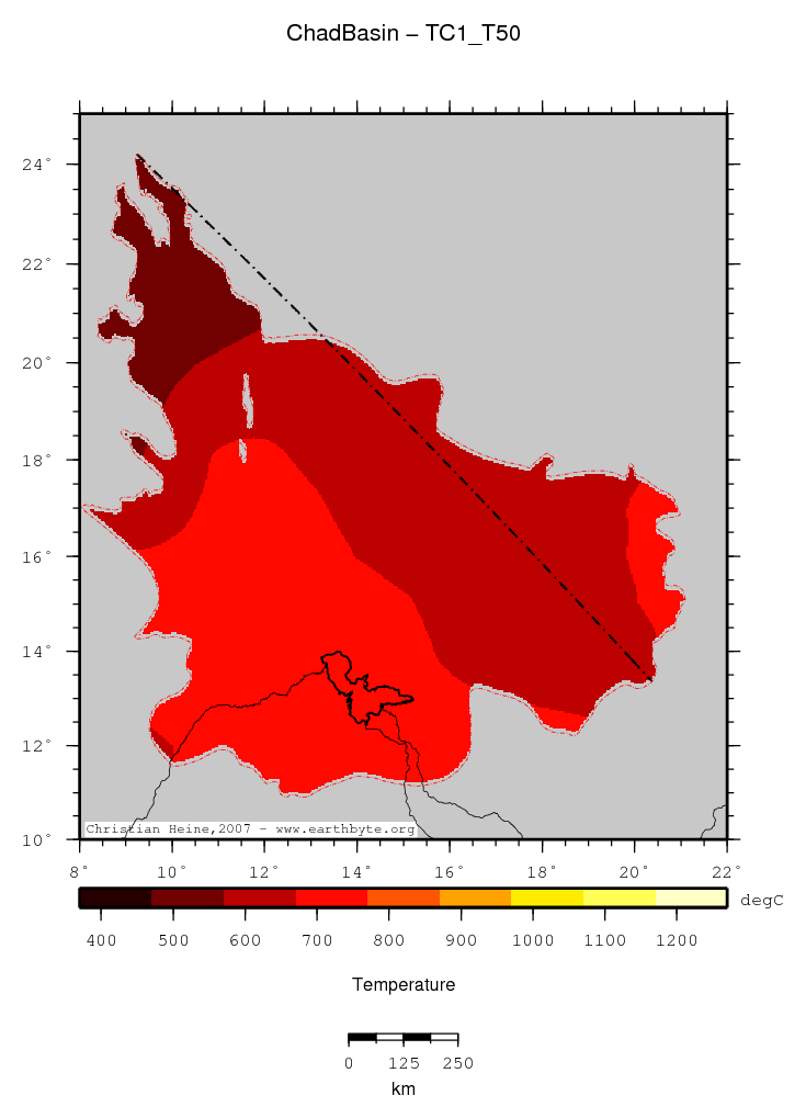 Chad Basin location map