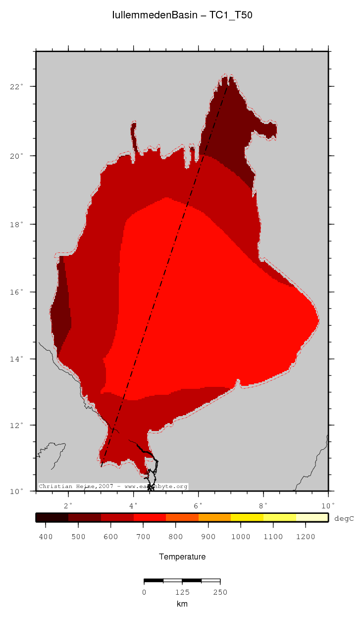 Iullemmeden Basin location map
