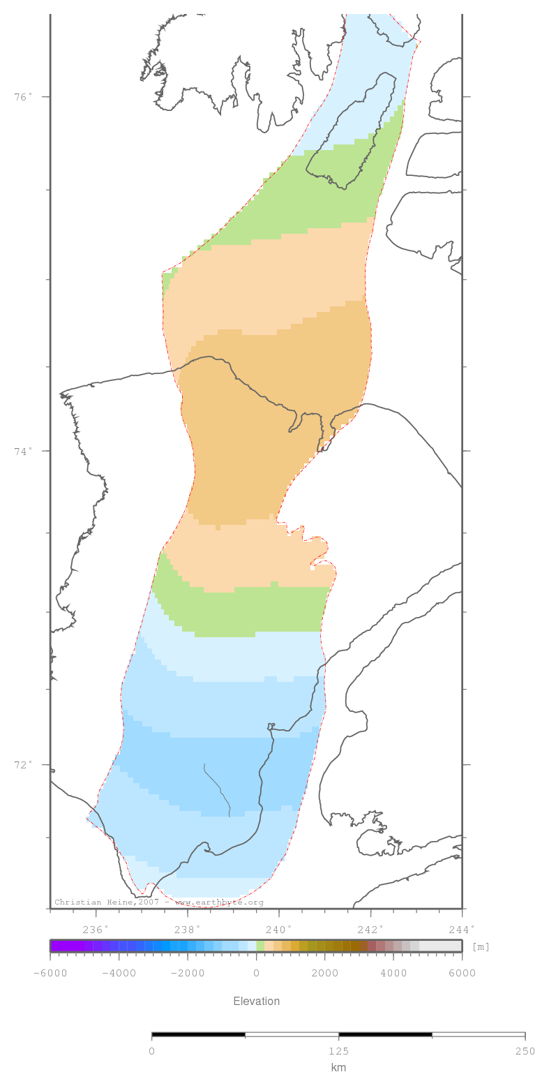 Banks Basin location map