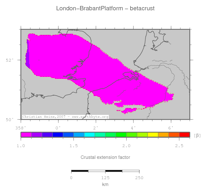 London-Brabant Platform location map