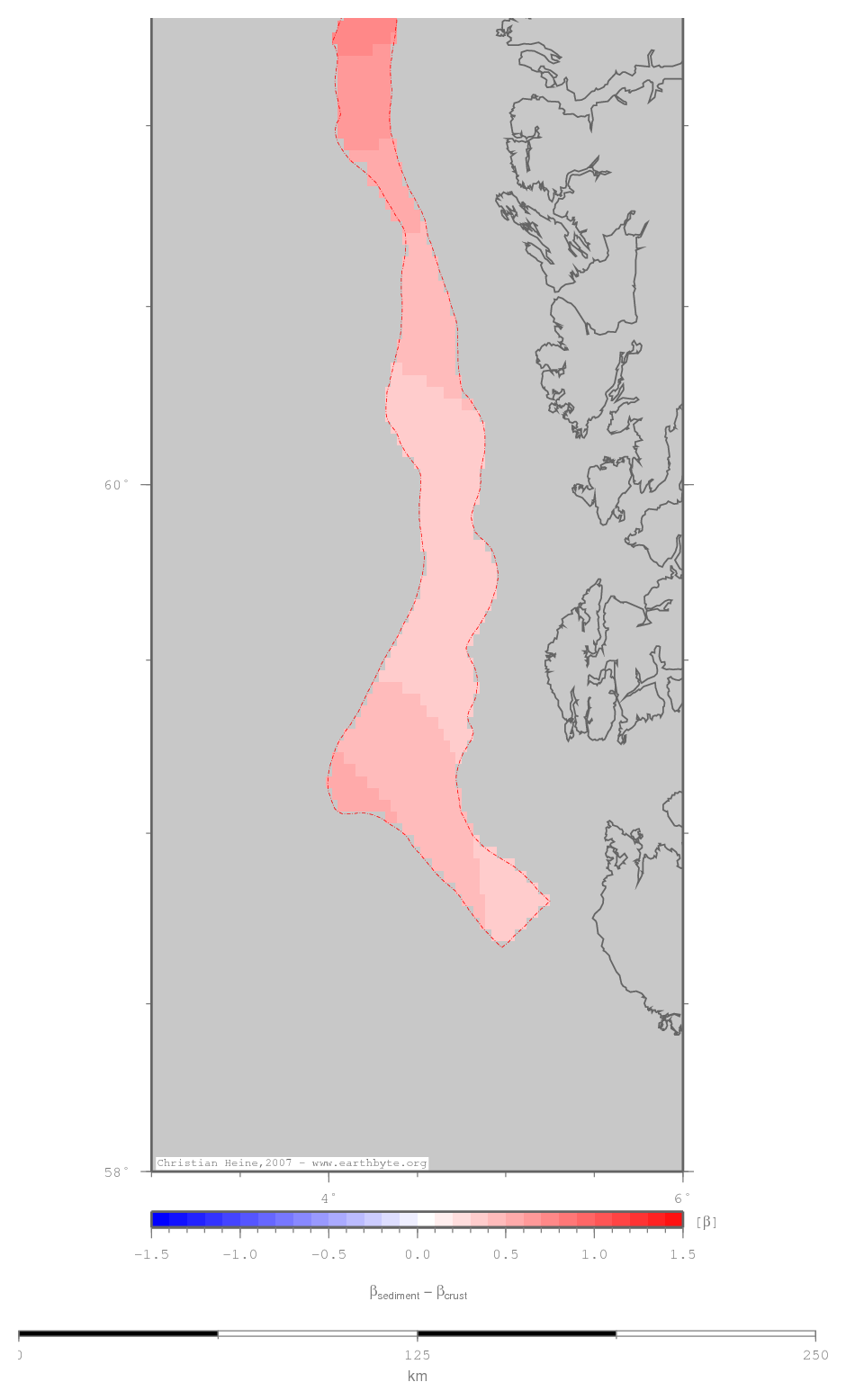 Oygarden Fault Zone location map