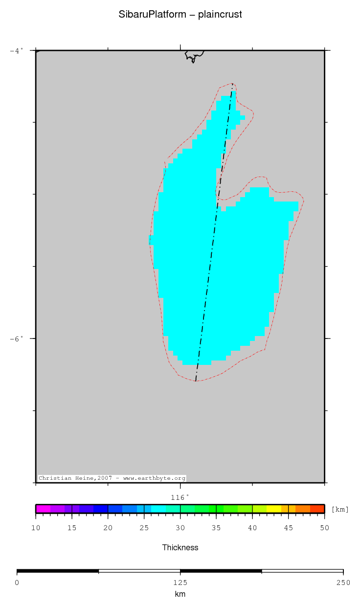 Sibaru Platform location map