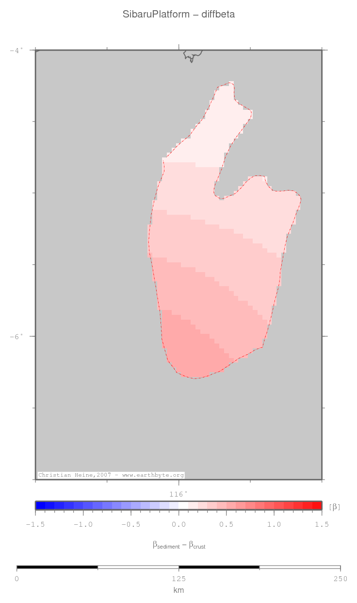 Sibaru Platform location map