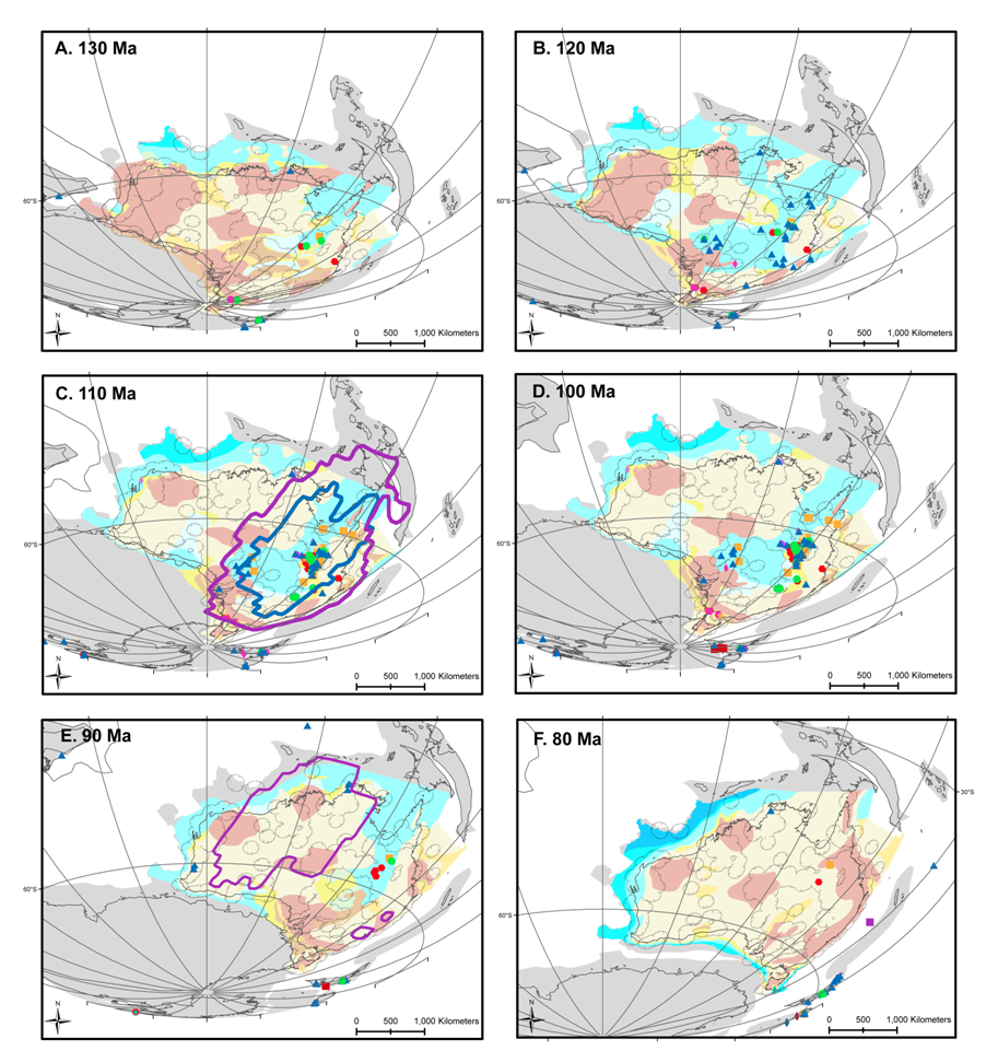 GPlates paleogeography