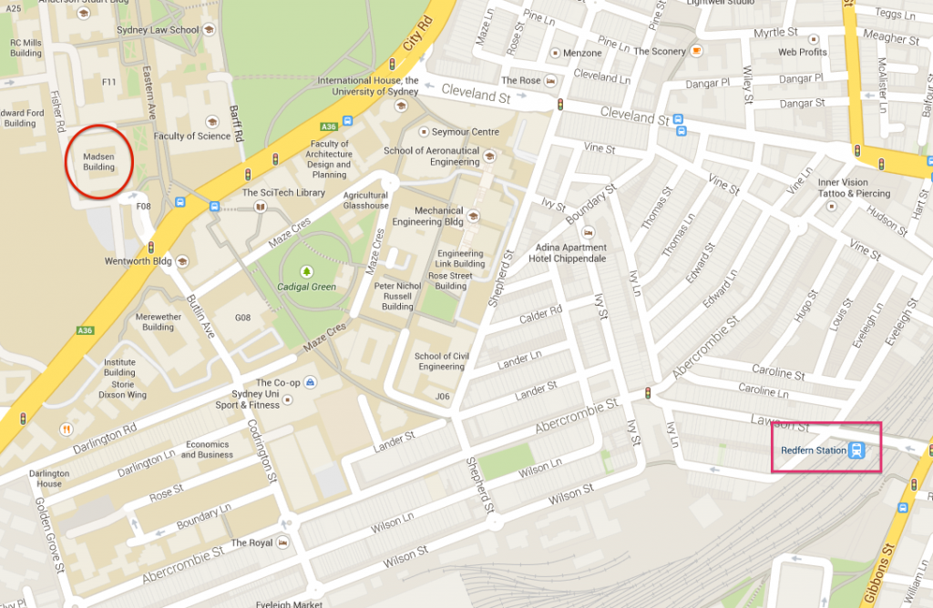 EarthByte Google Maps Location