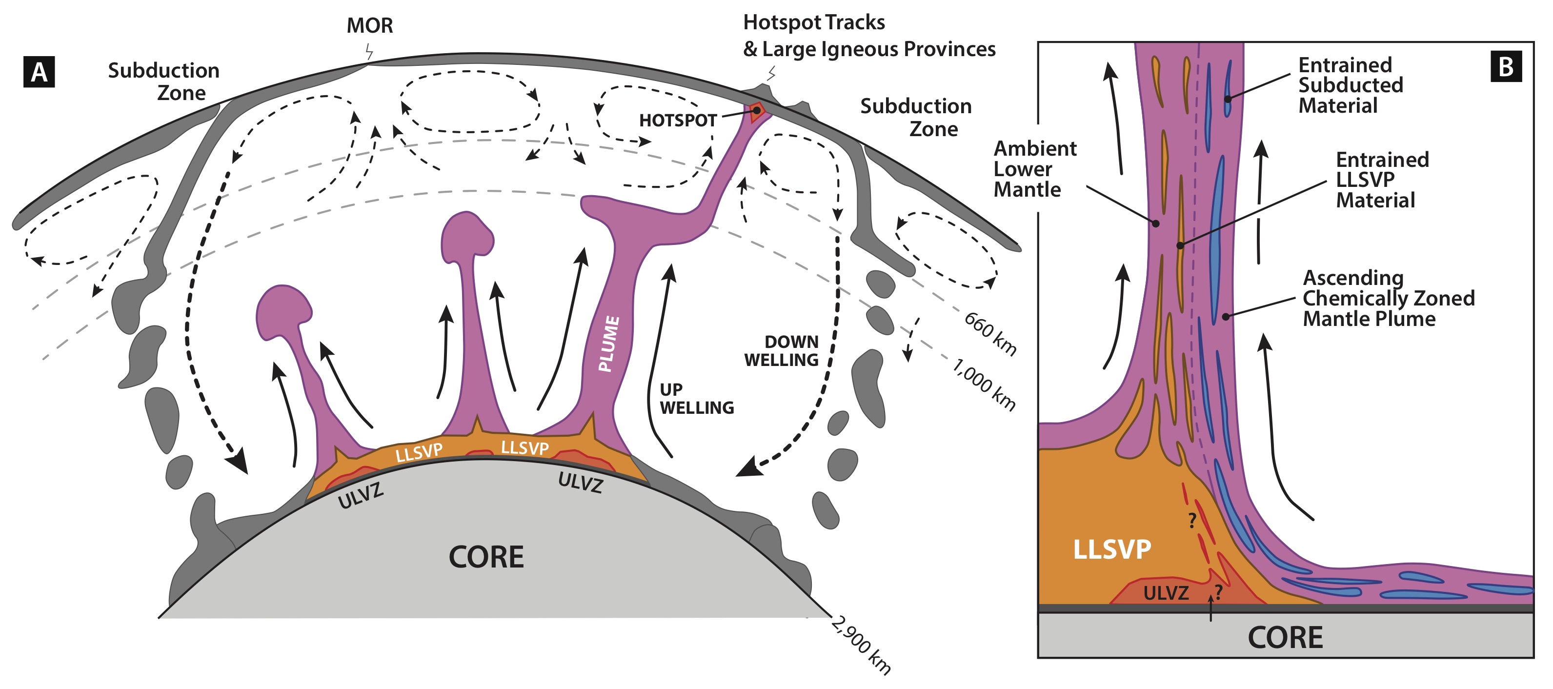 Mantle Plumes And Their Role In Earth Processes EarthByte