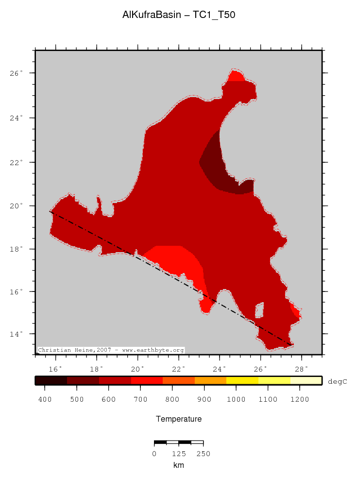 Al Kufra Basin location map