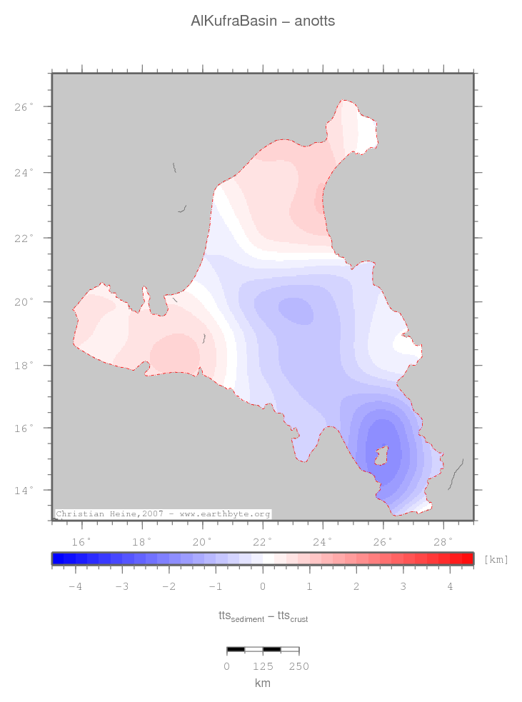 Al Kufra Basin location map