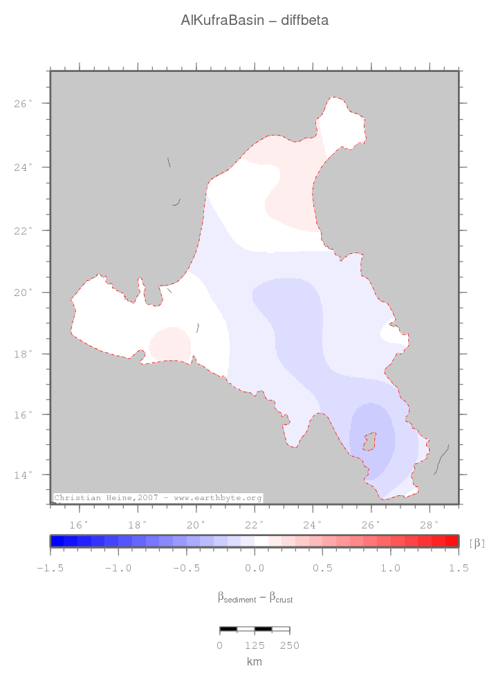 Al Kufra Basin location map