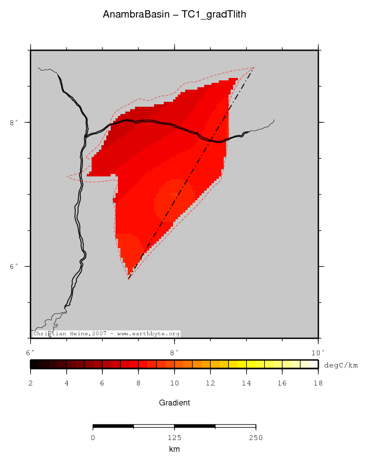 Anambra Basin location map