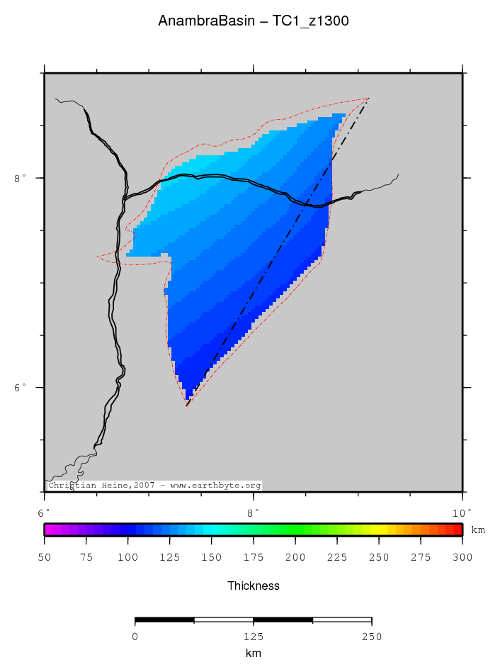 Anambra Basin location map