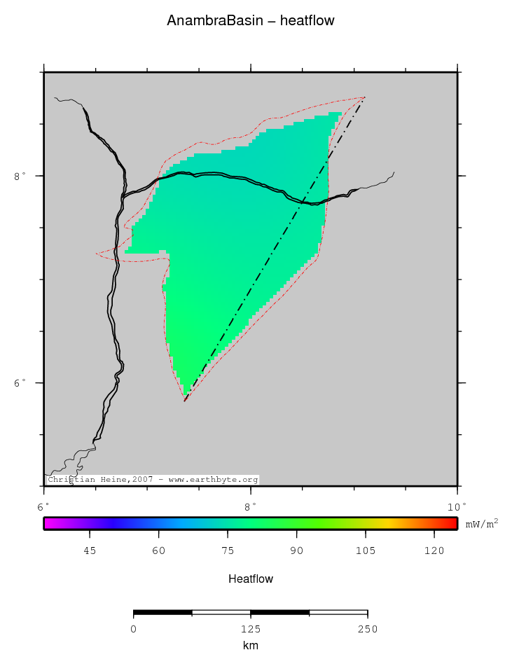 Anambra Basin location map