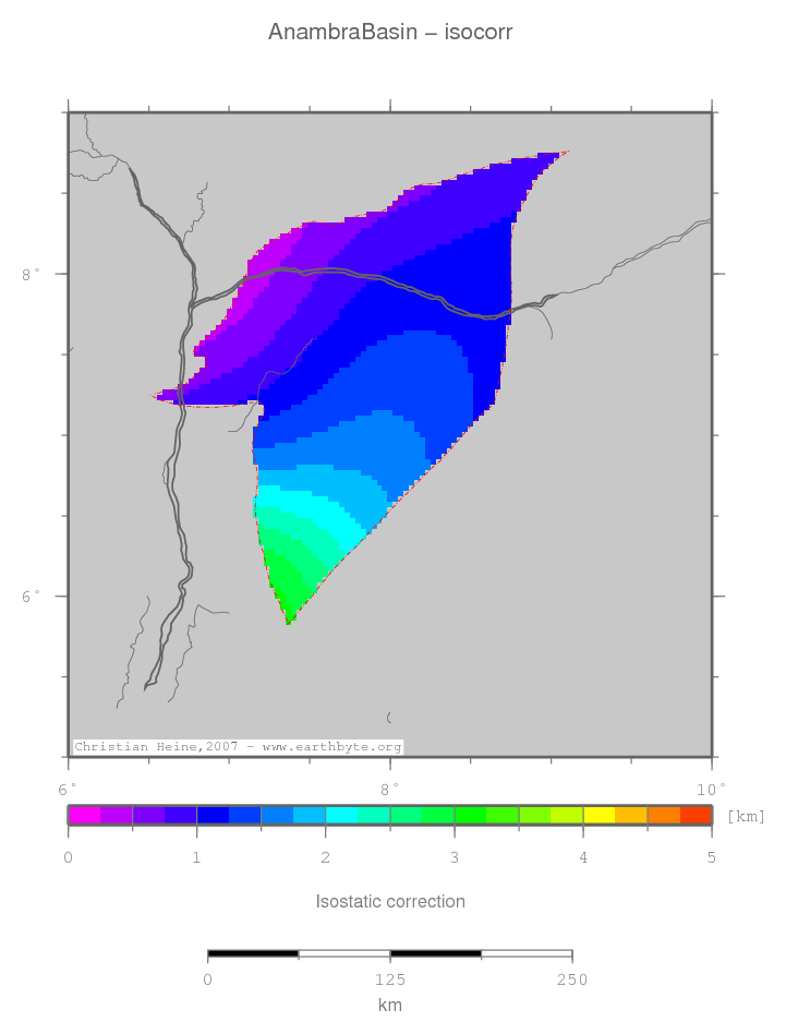 Anambra Basin location map