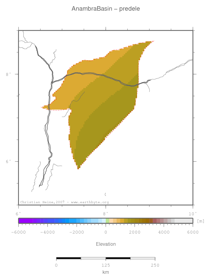 Anambra Basin location map