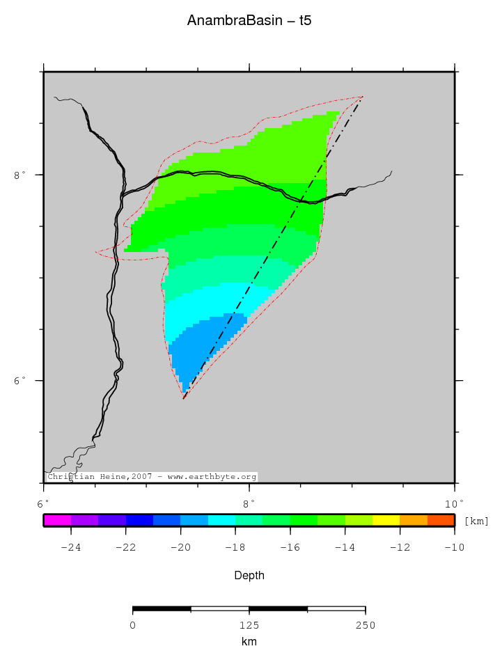 Anambra Basin location map