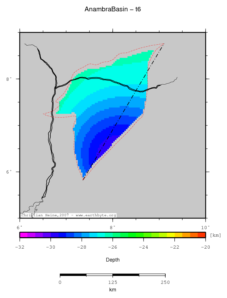 Anambra Basin location map