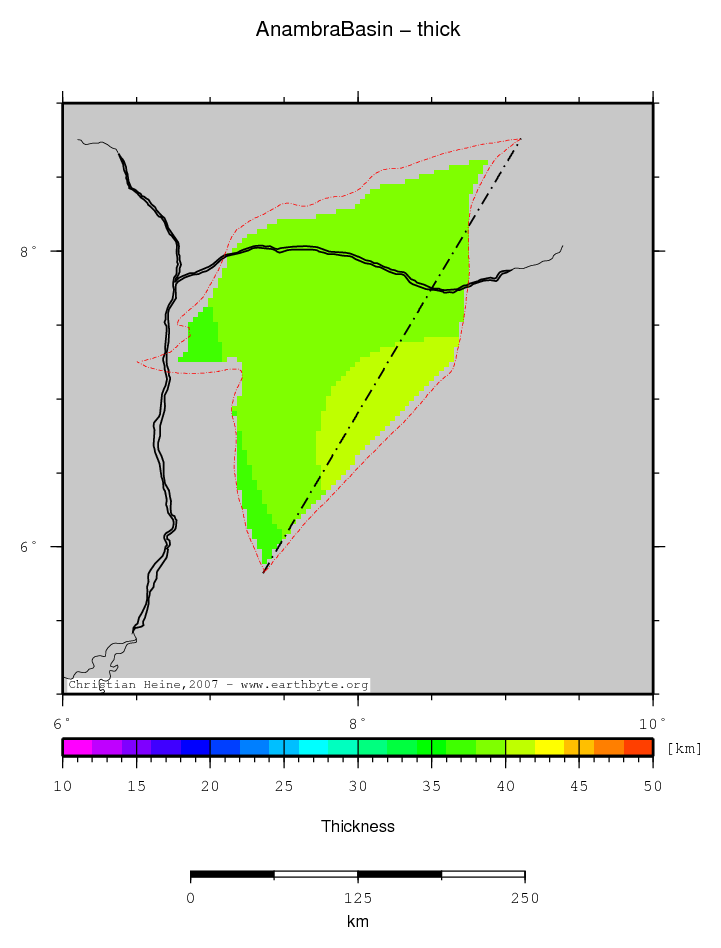 Anambra Basin location map