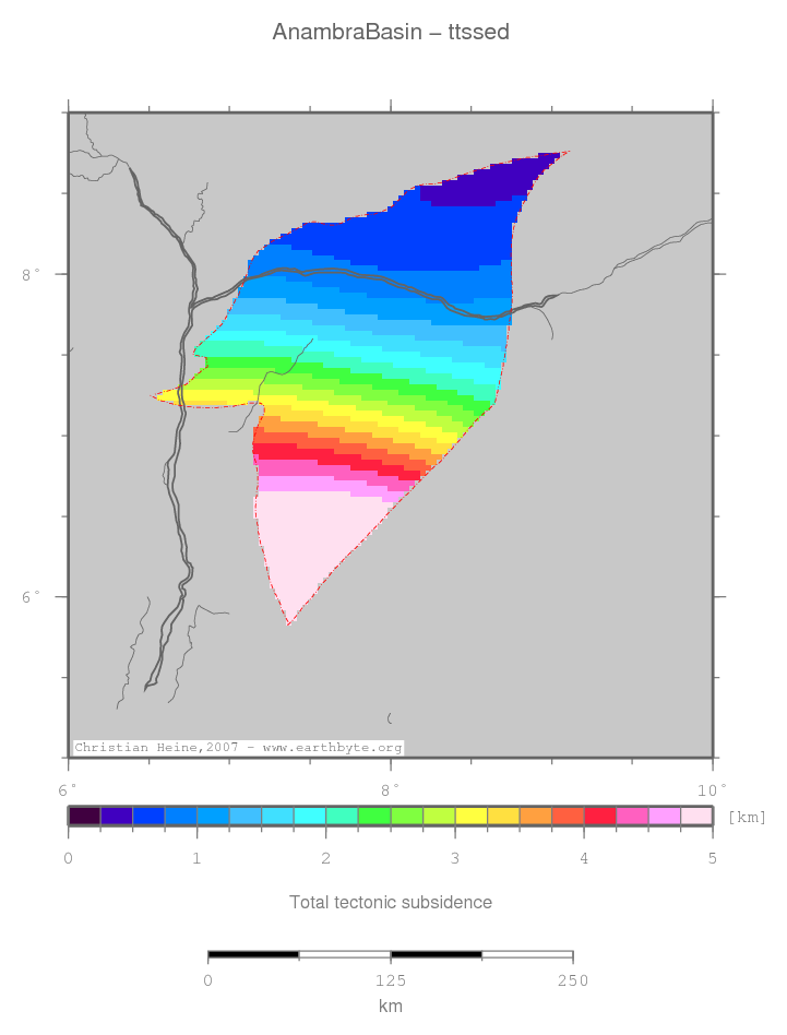 Anambra Basin location map