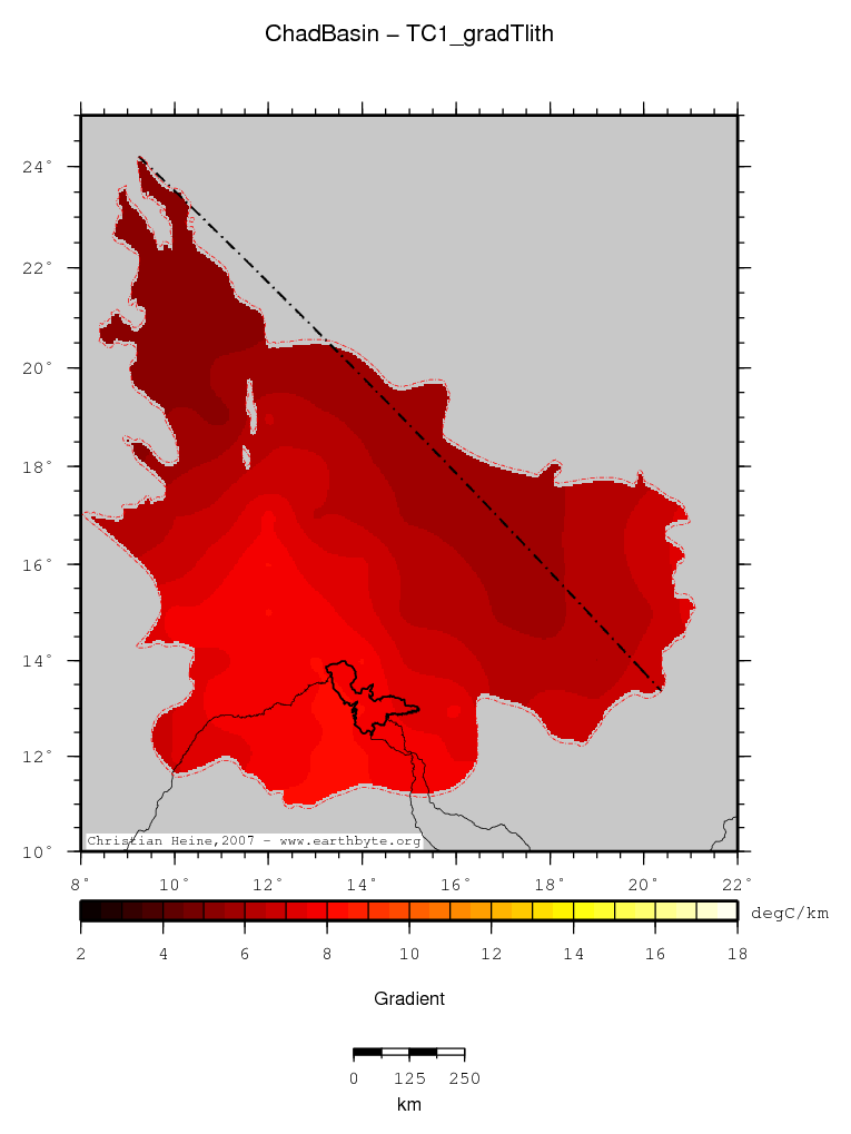 Chad Basin location map