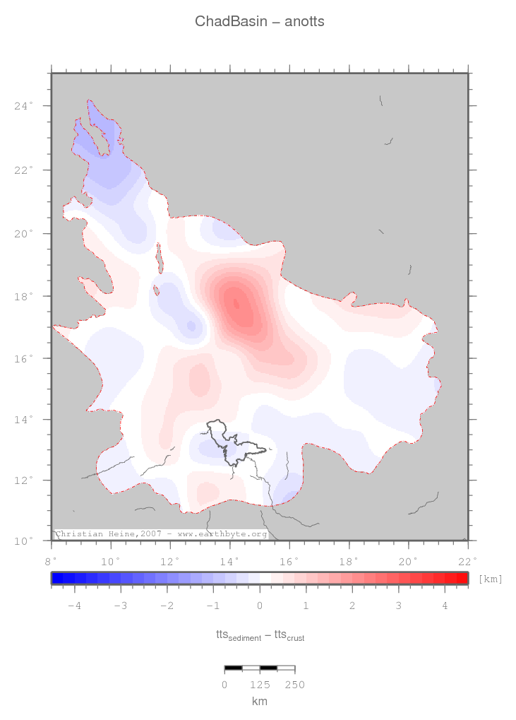 Chad Basin location map