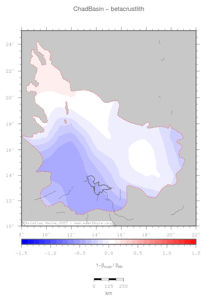 Chad Basin location map