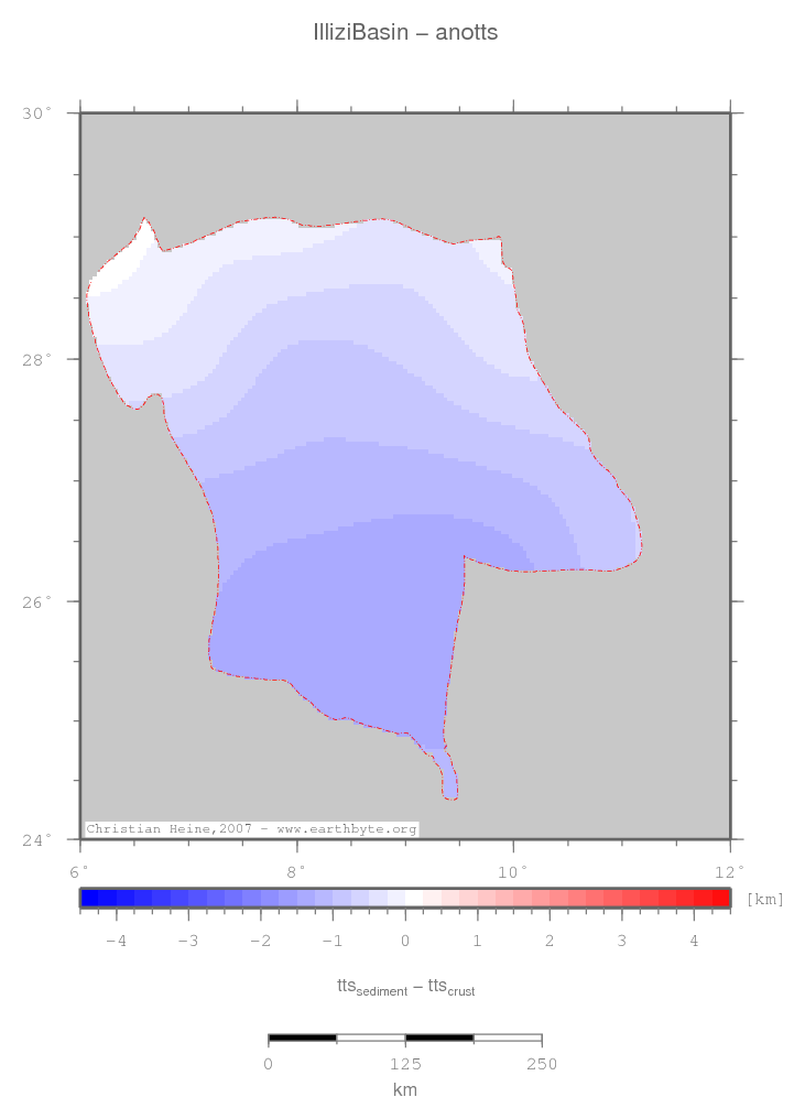 Illizi Basin location map