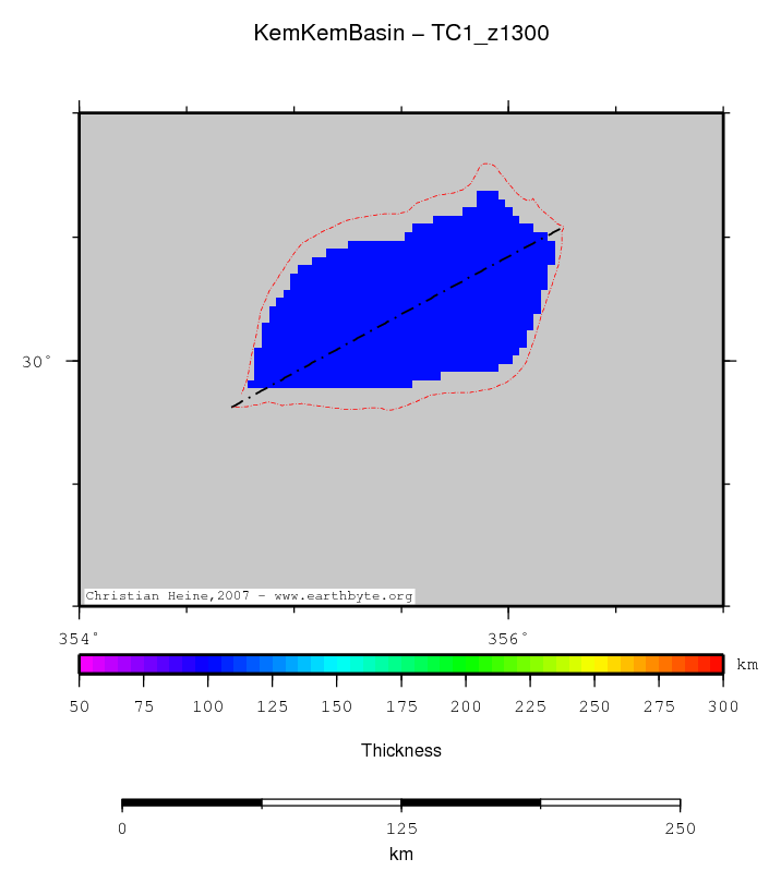 Kem Kem Basin location map