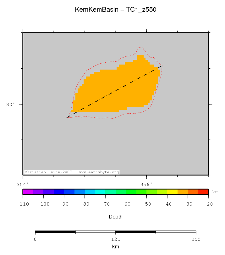 Kem Kem Basin location map