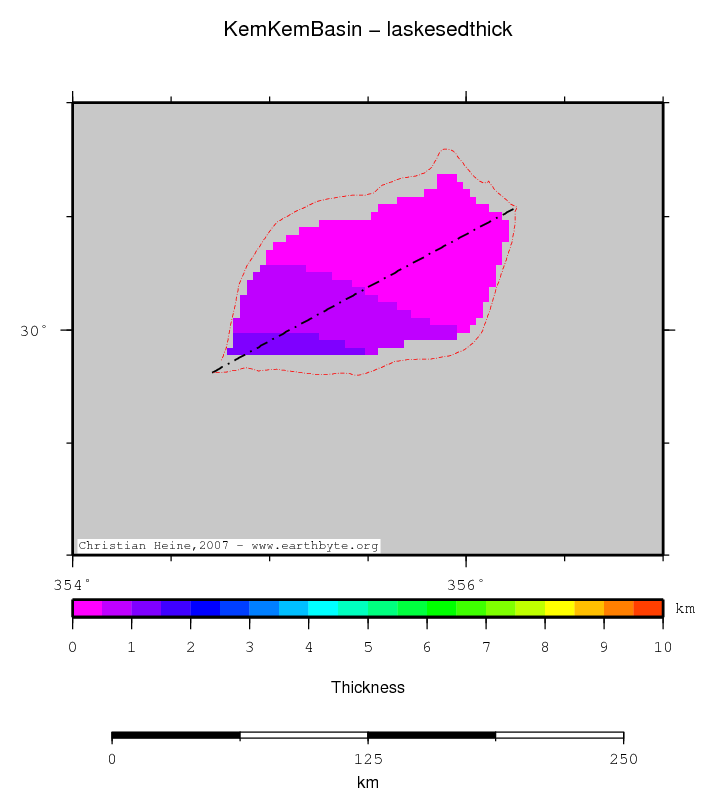 Kem Kem Basin location map