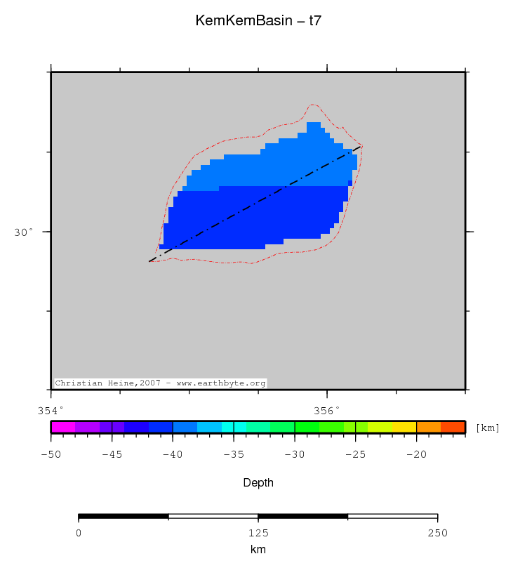 Kem Kem Basin location map