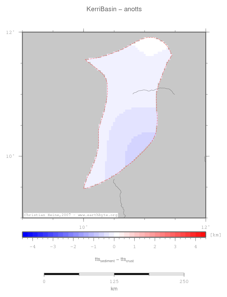 Kerri Basin location map