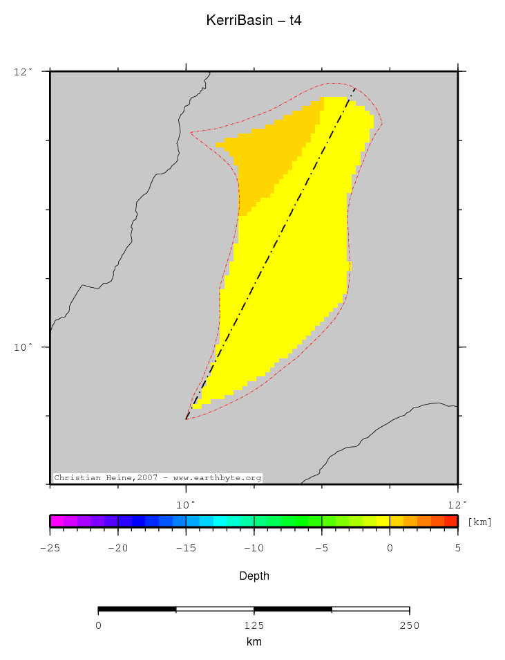 Kerri Basin location map