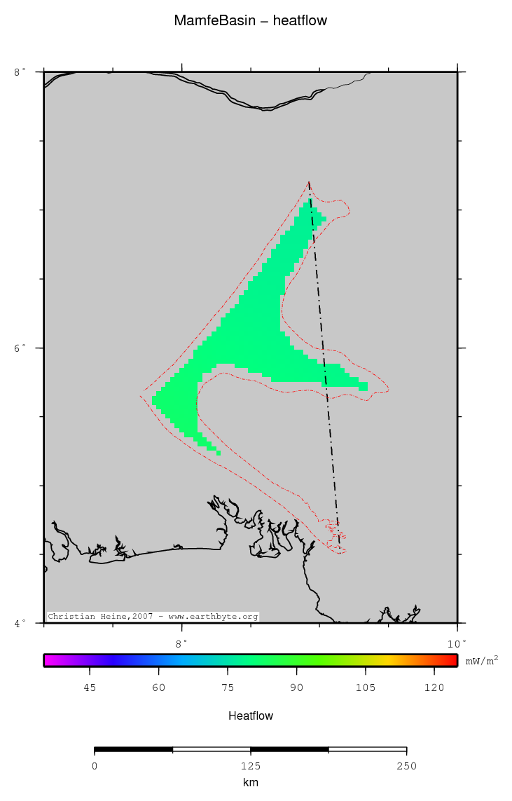 Mamfe Basin location map