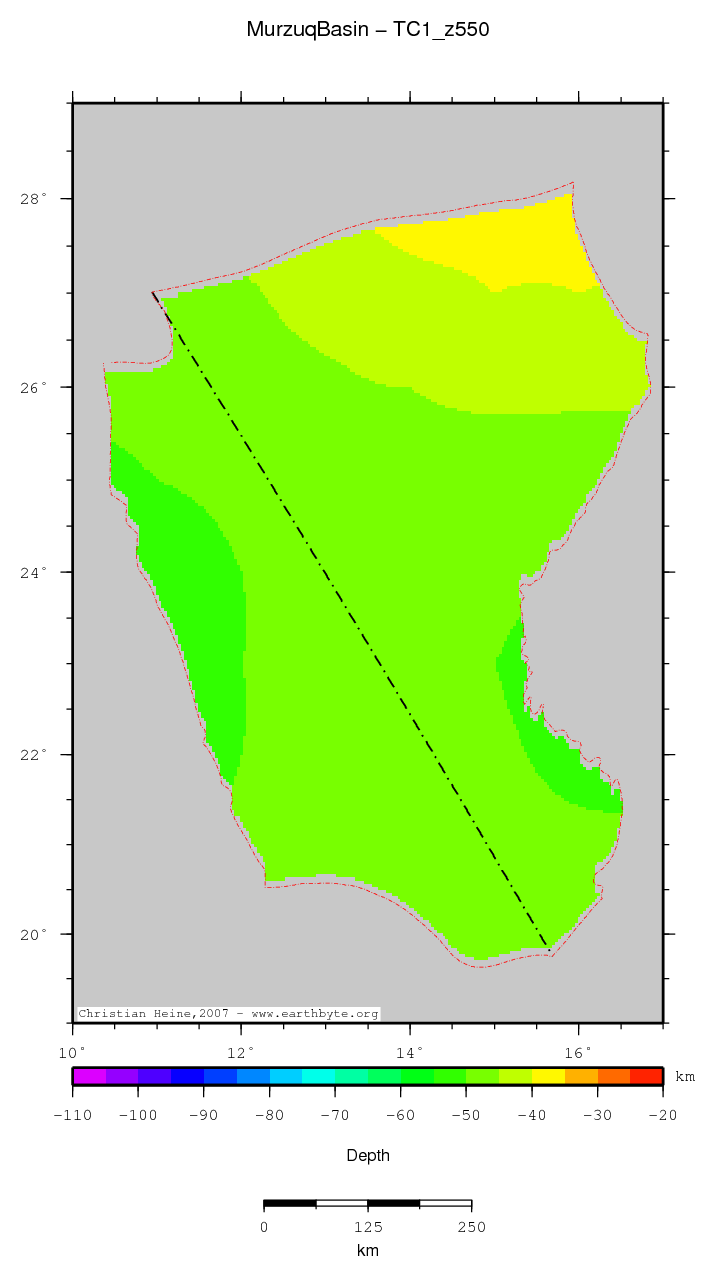 Murzuq Basin location map