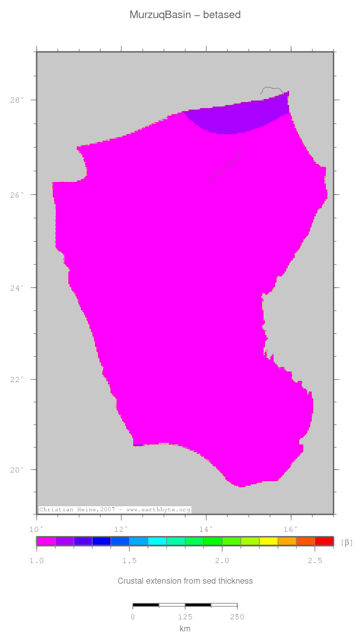 Murzuq Basin location map