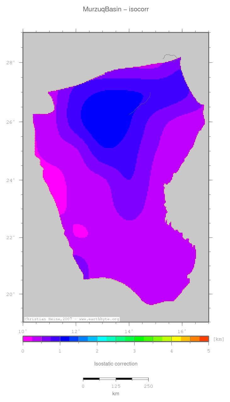 Murzuq Basin location map