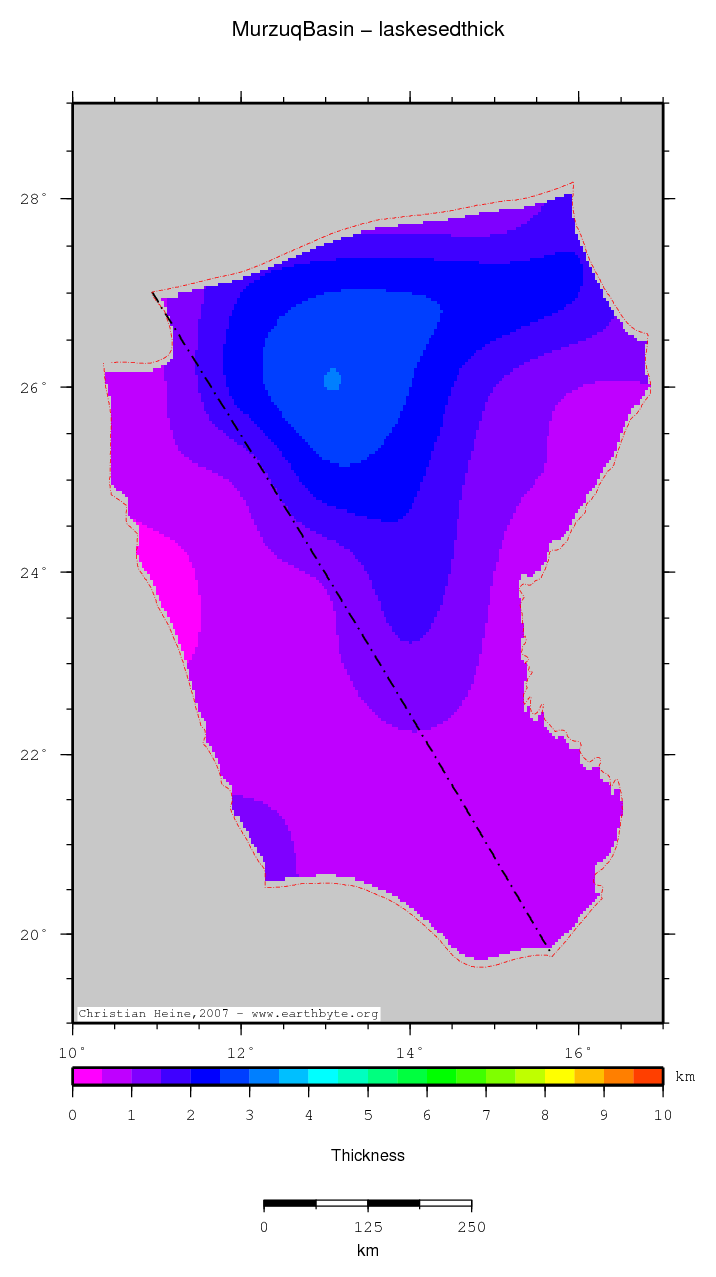 Murzuq Basin location map