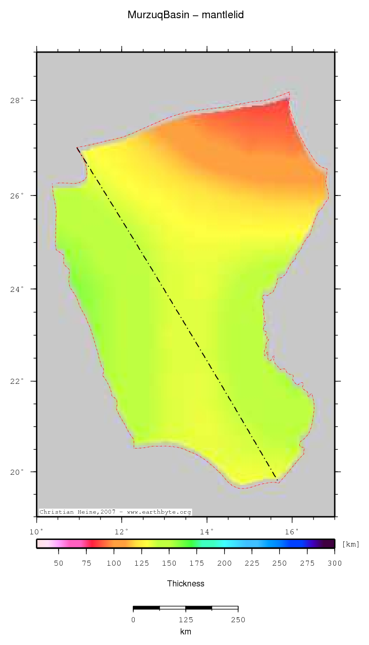 Murzuq Basin location map