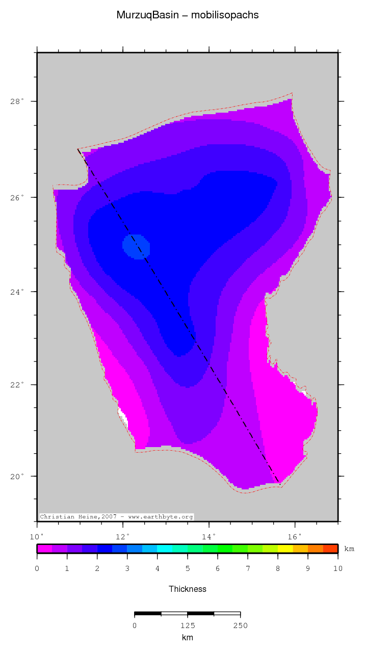 Murzuq Basin location map