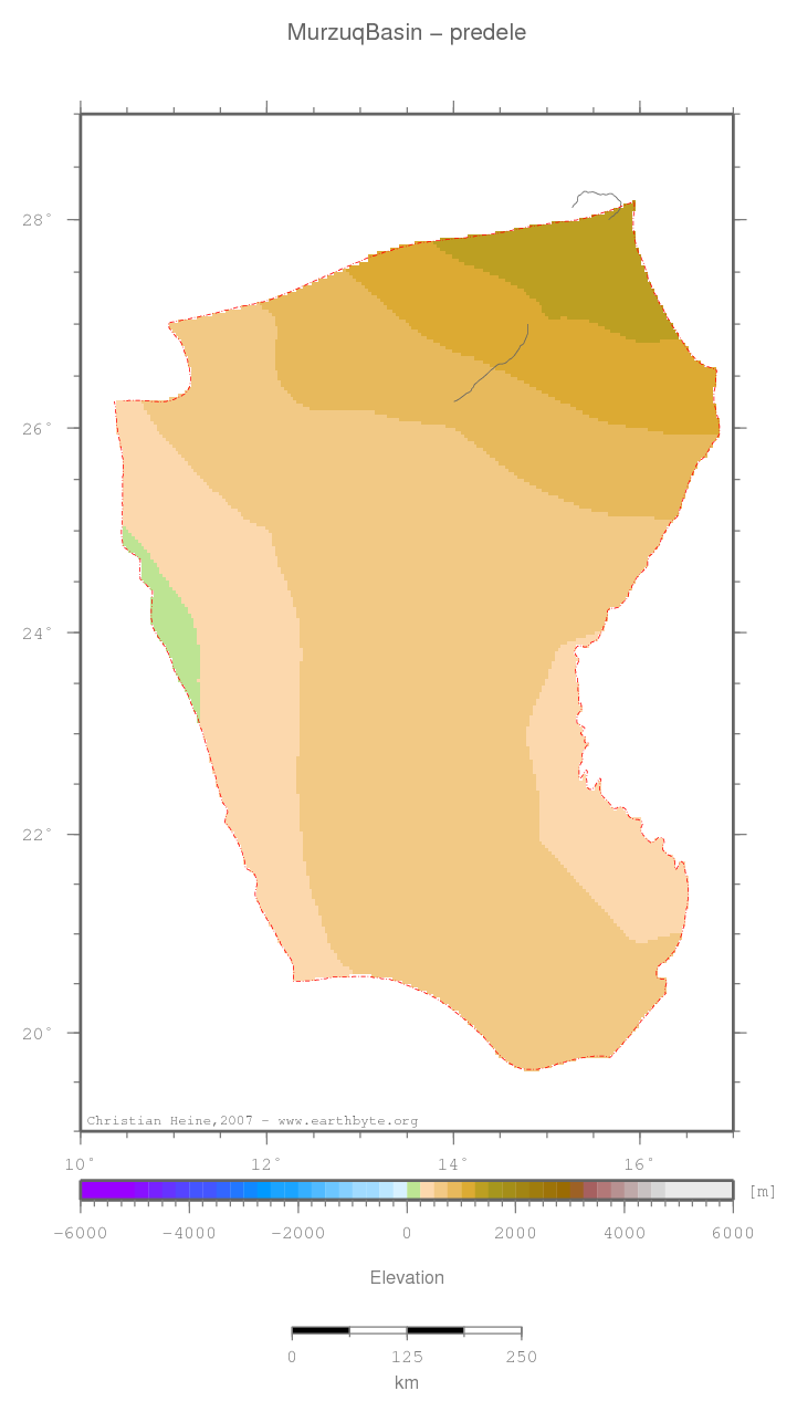 Murzuq Basin location map