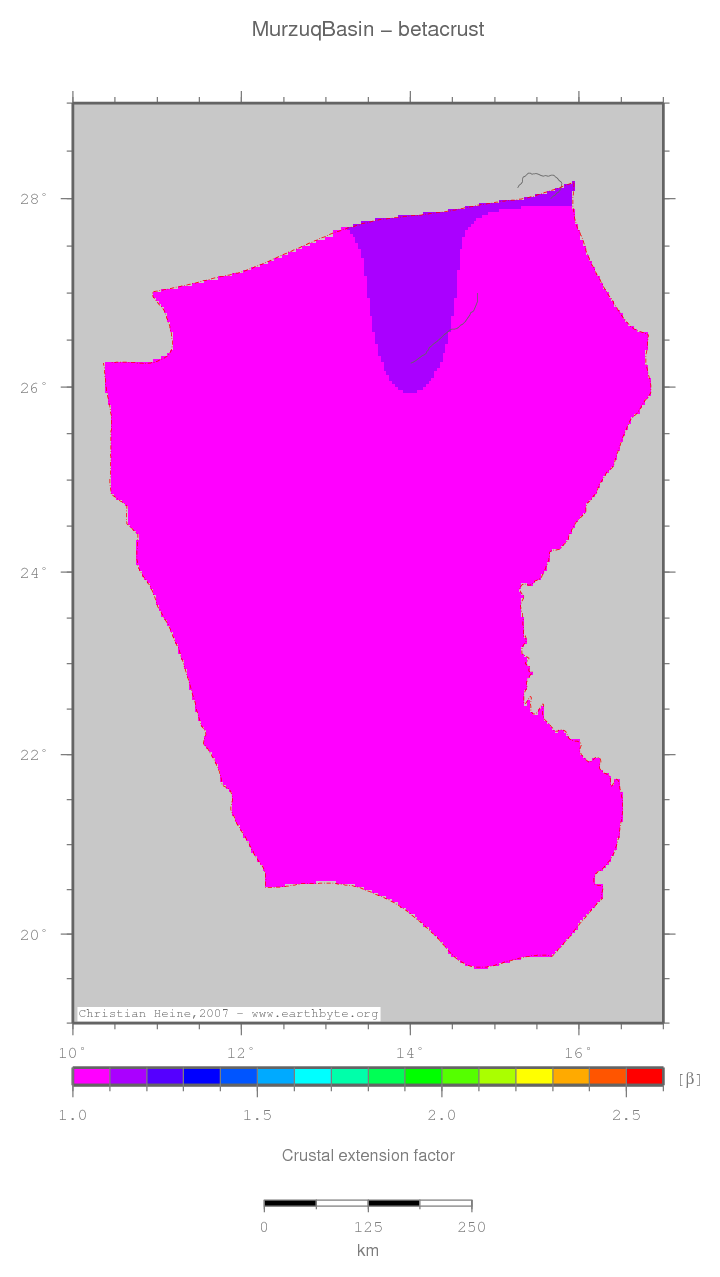 Murzuq Basin location map