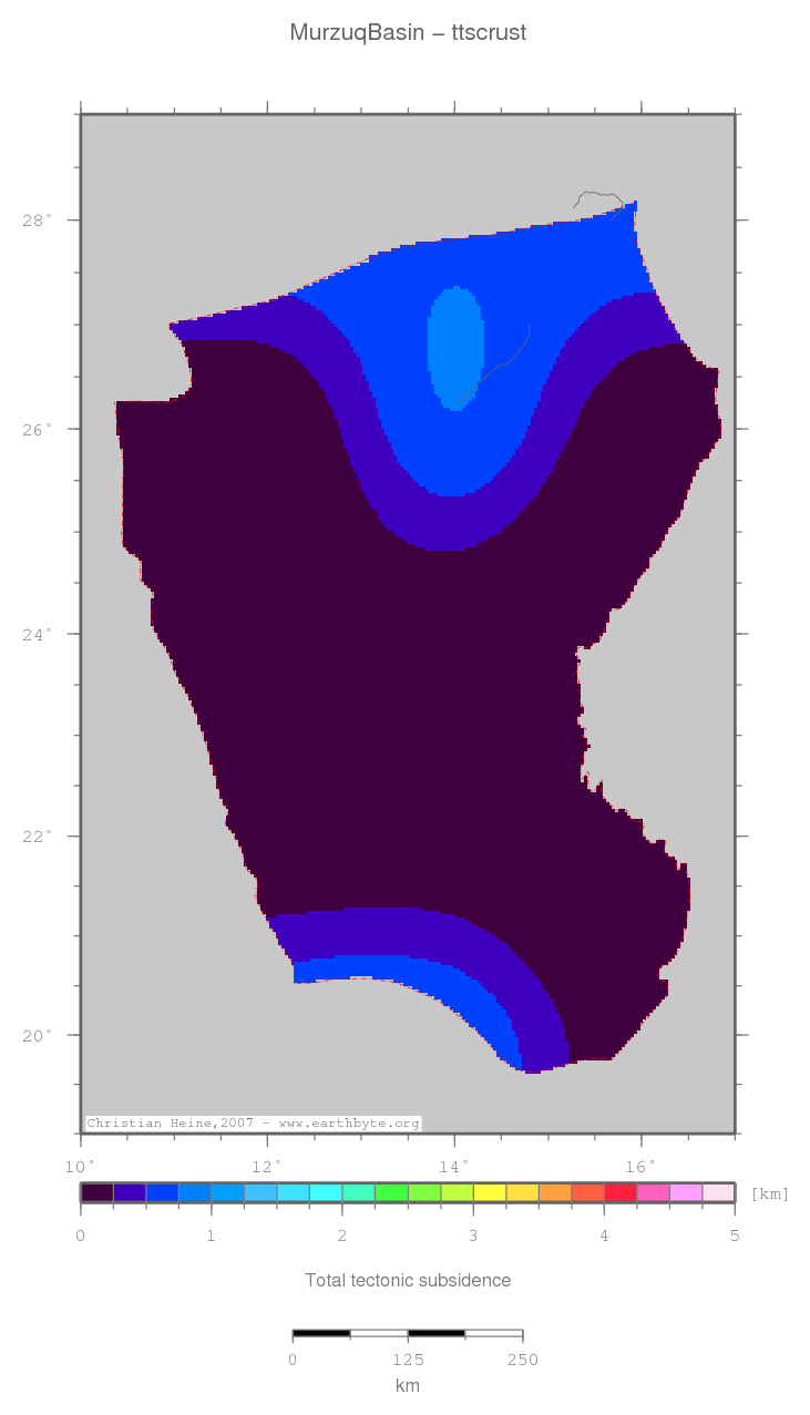 Murzuq Basin location map