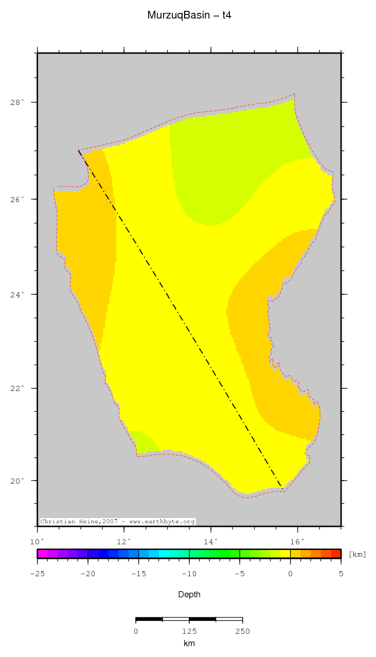 Murzuq Basin location map