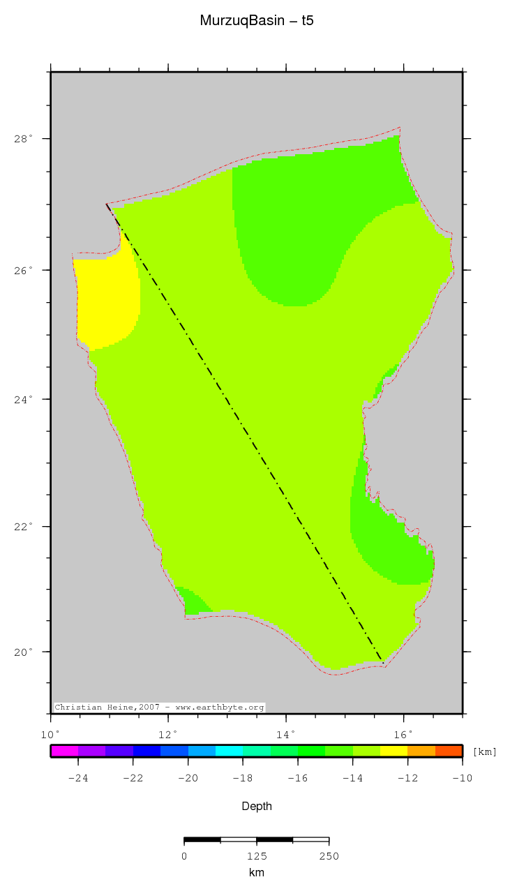 Murzuq Basin location map