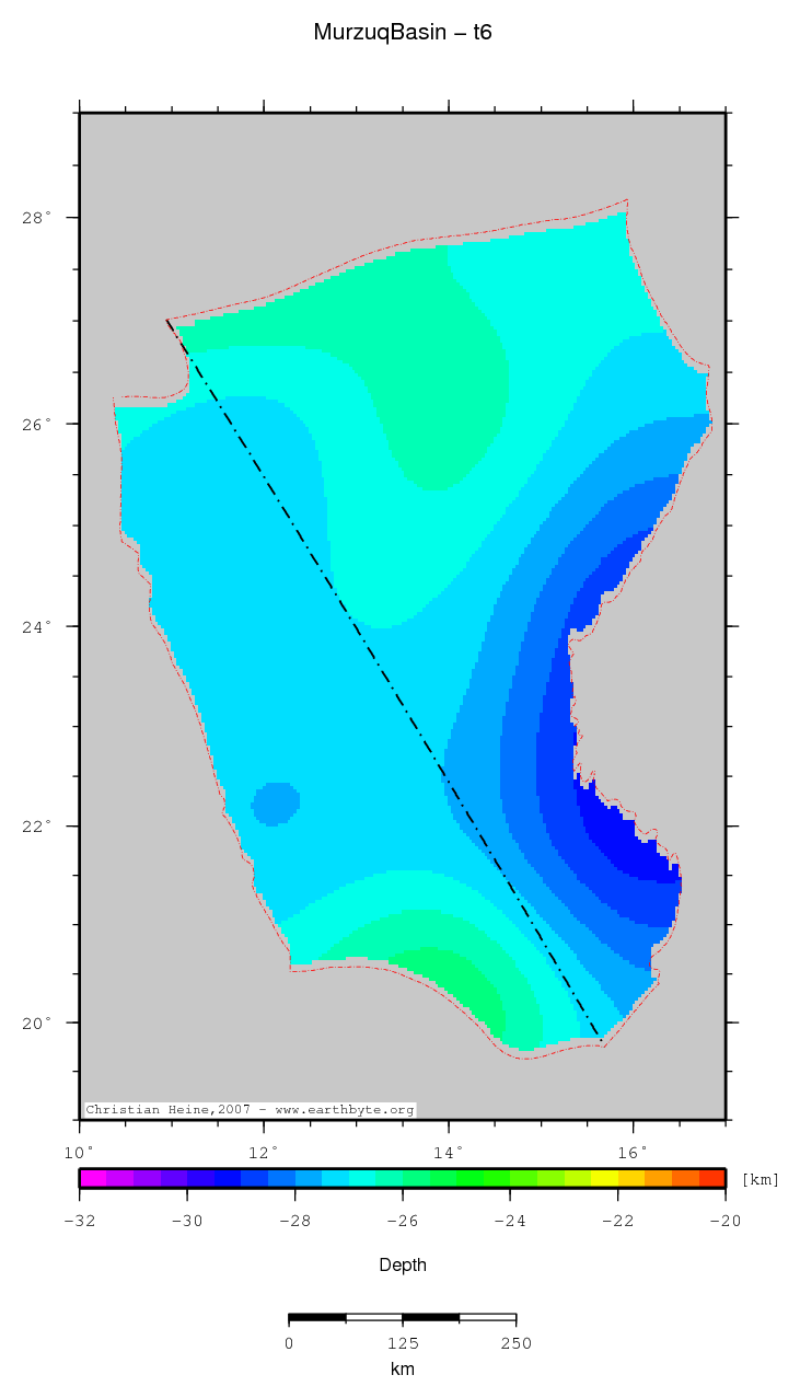 Murzuq Basin location map