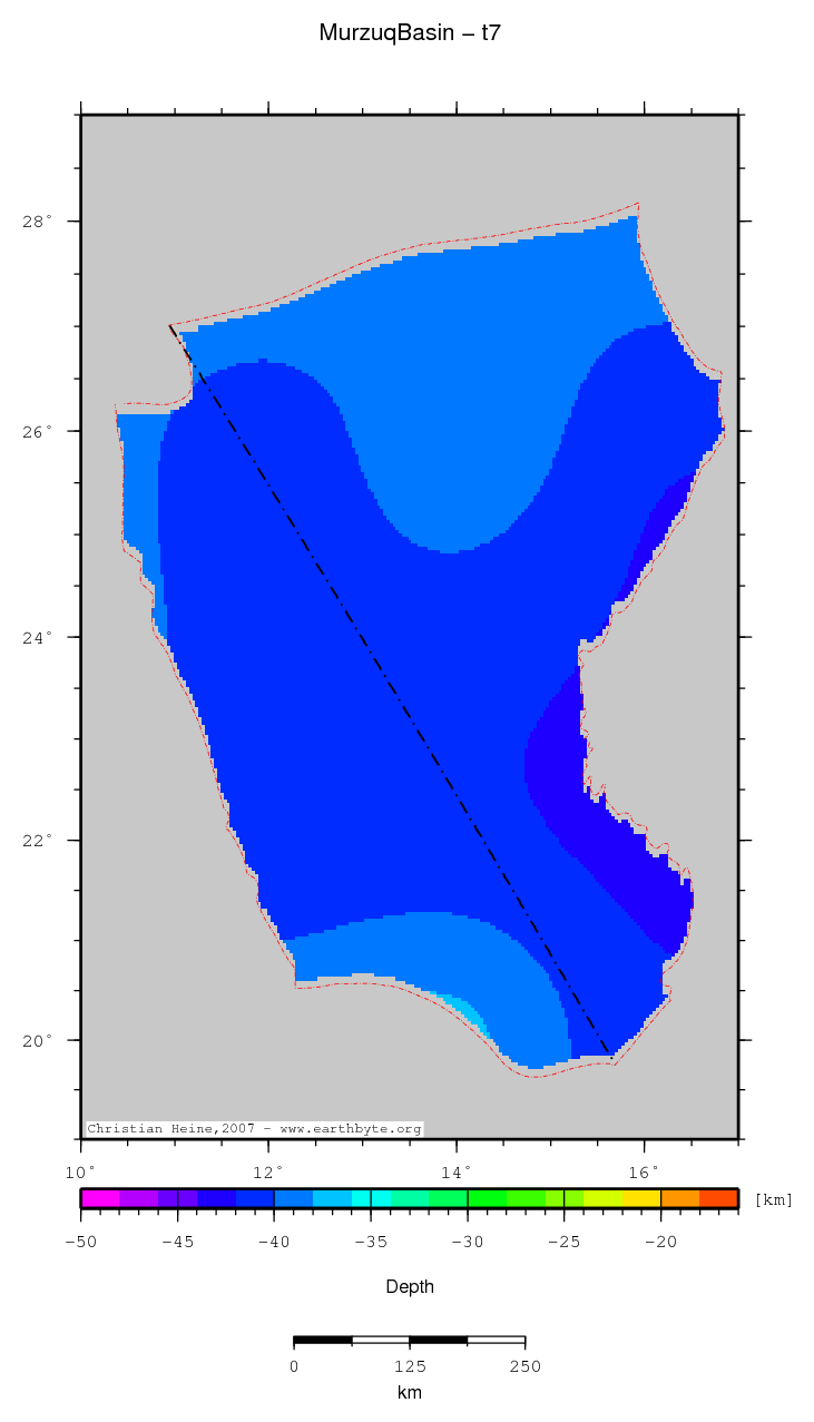 Murzuq Basin location map