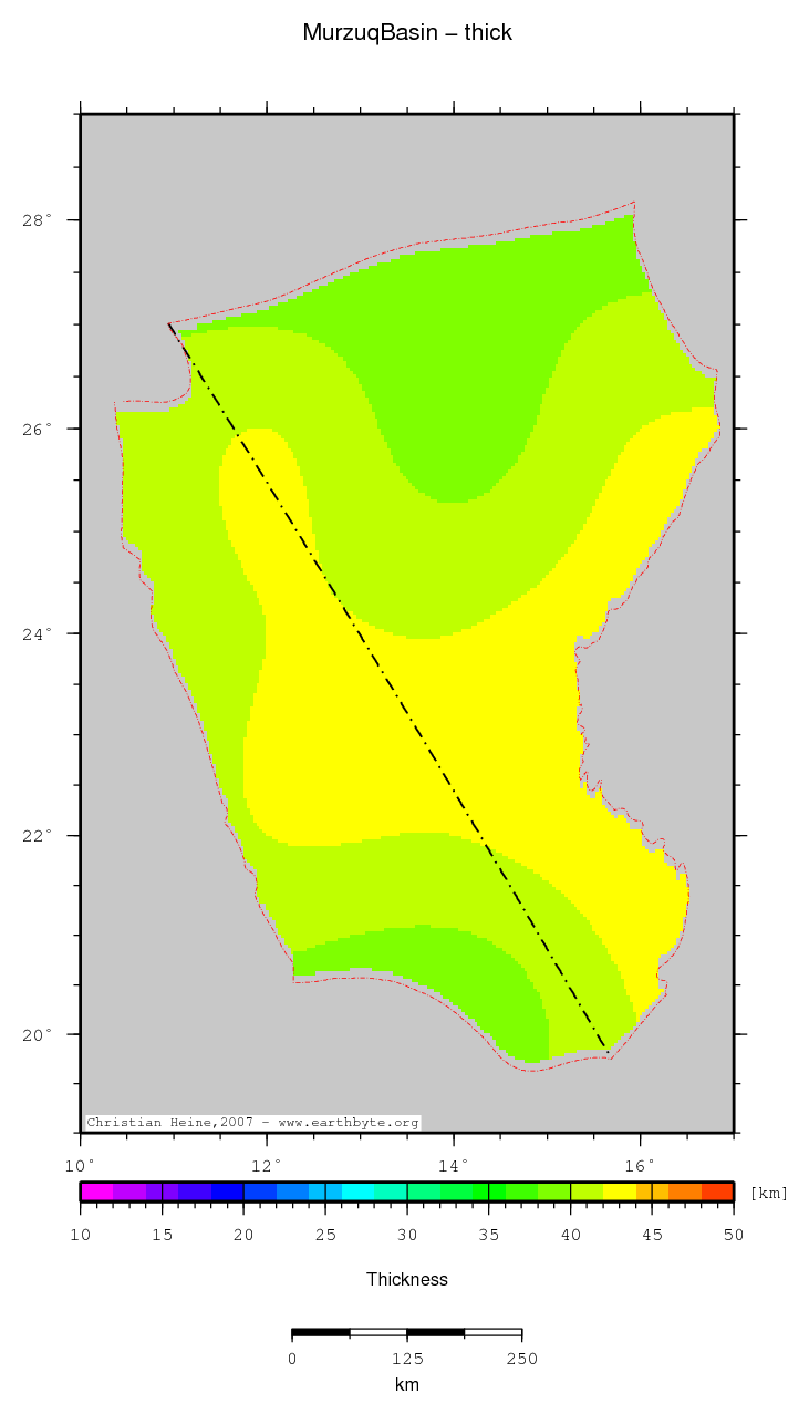 Murzuq Basin location map