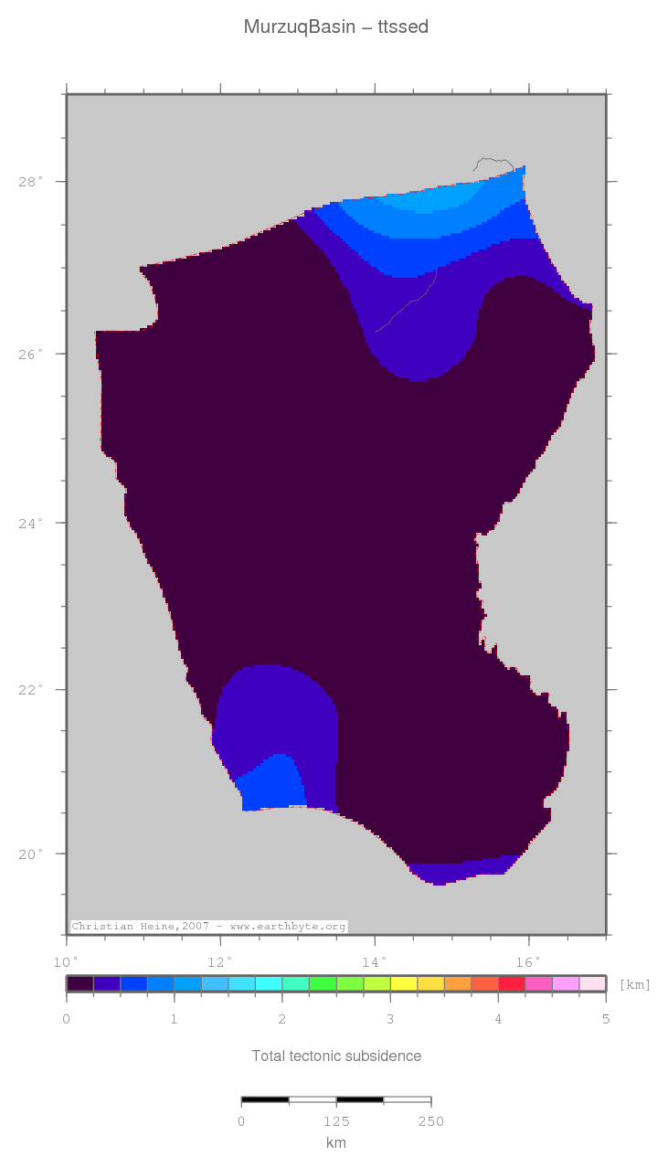 Murzuq Basin location map