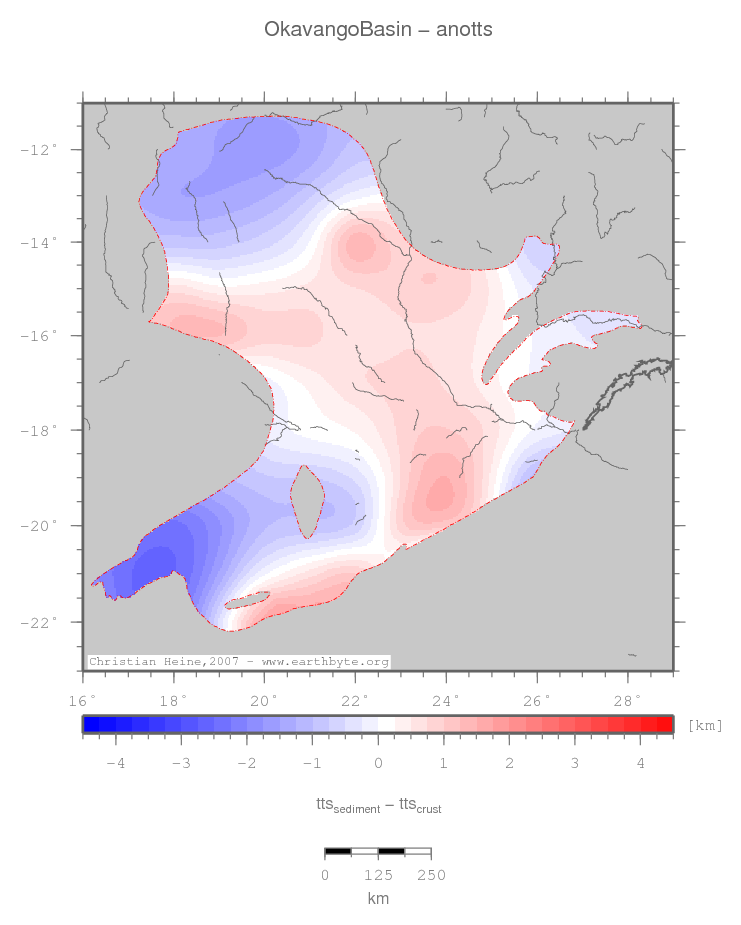 Okavango Basin location map