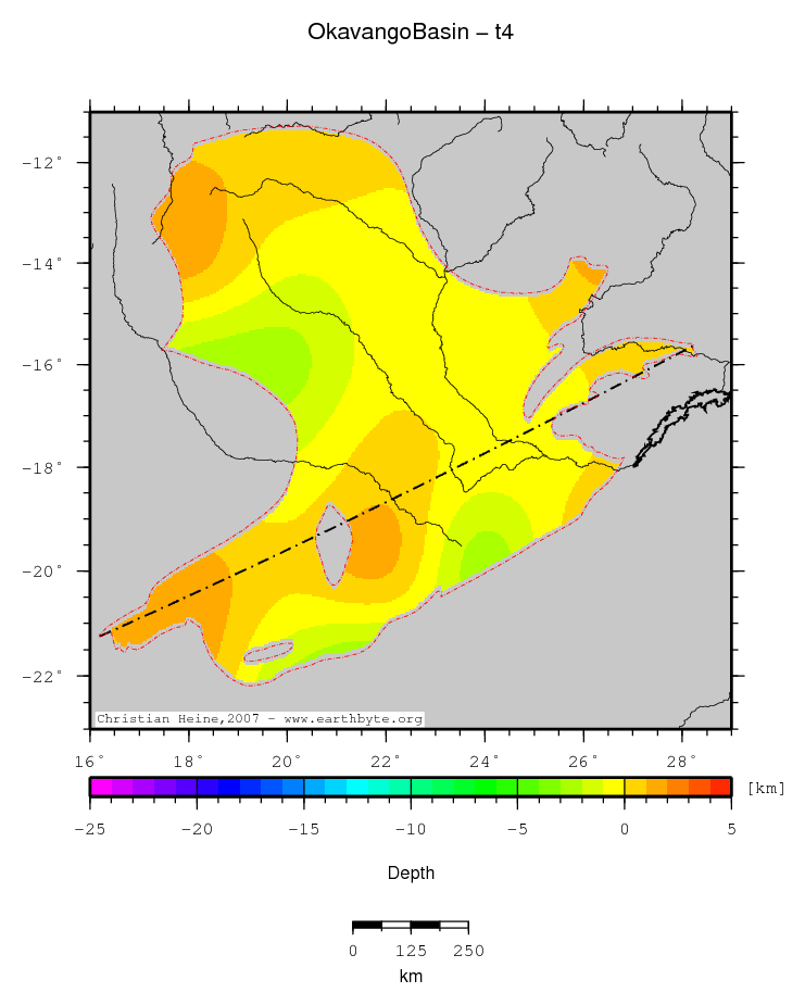 Okavango Basin location map